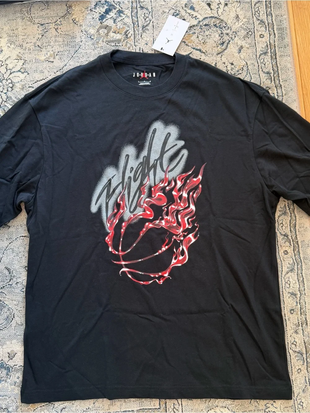 Nike x Cactus Jack Jordan Flight Short-Sleeve Tee - Basketball Graphic